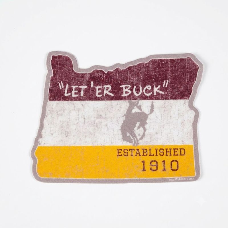 Pendleton Round-Up Home Alone Oregon Sticker