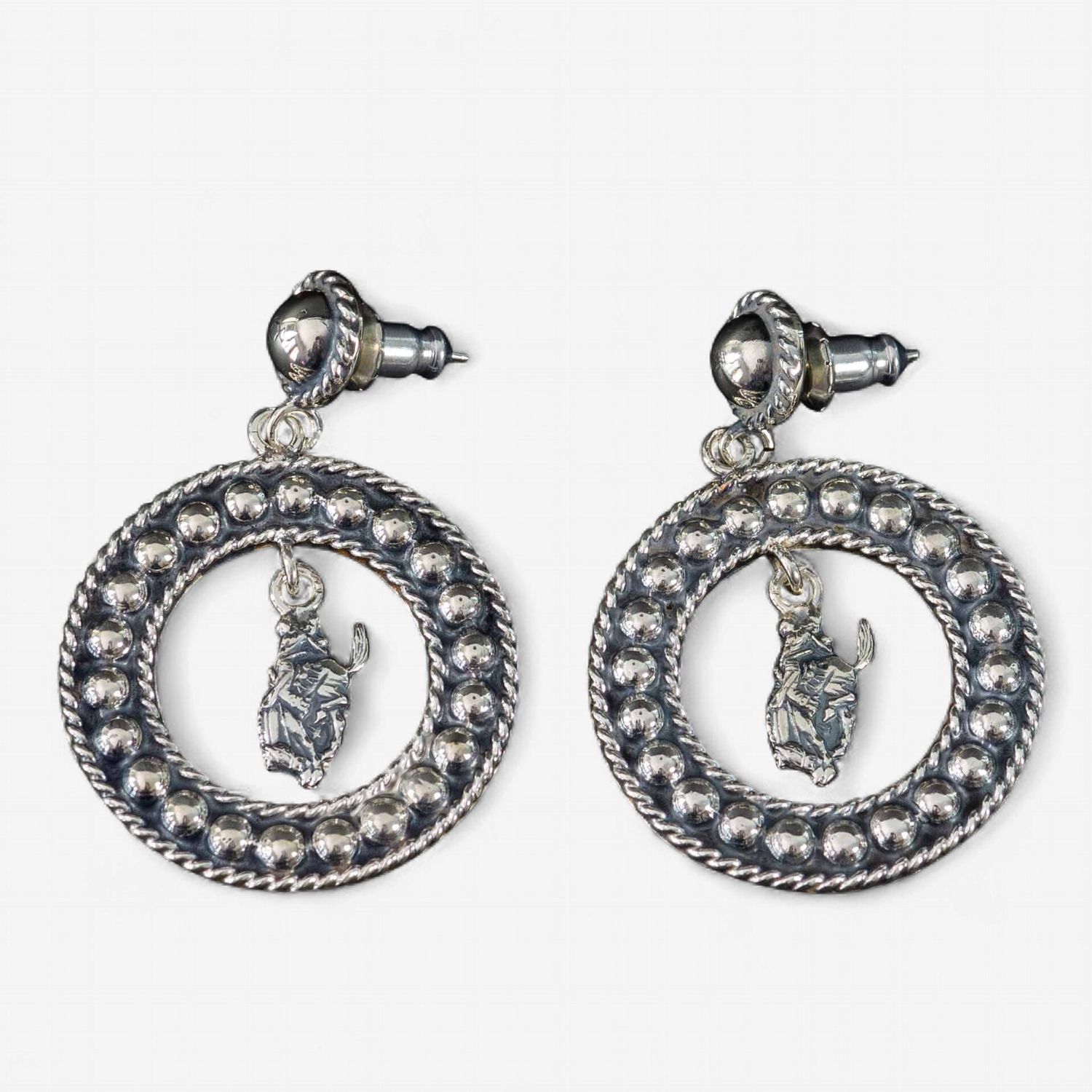 Pendleton Round-Up Vogt Post Hoop Earrings
