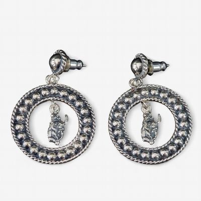 Pendleton Round-Up Vogt Post Hoop Earrings
