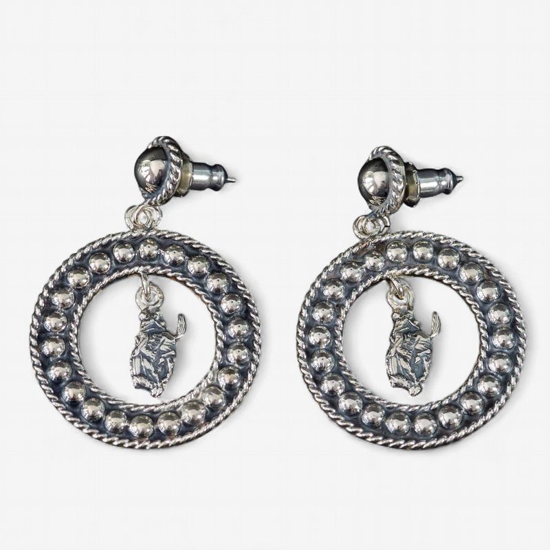 Pendleton Round-Up Vogt Post Hoop Earrings