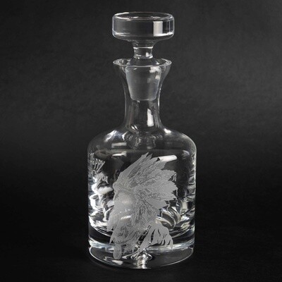 Happy Canyon Crystal Rocks Decanter