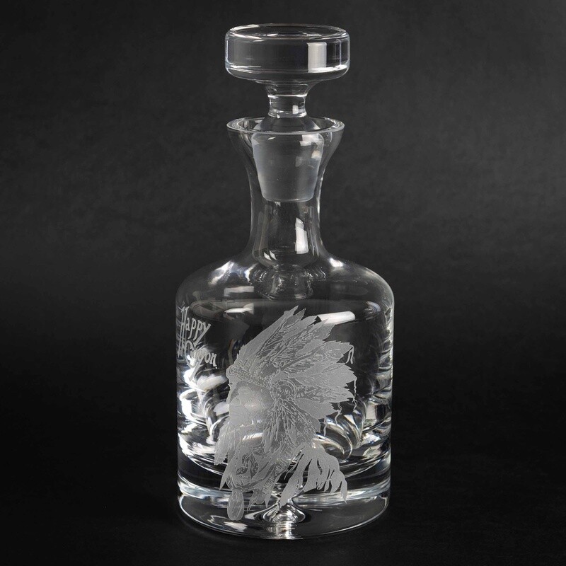 Happy Canyon Crystal Rocks Decanter