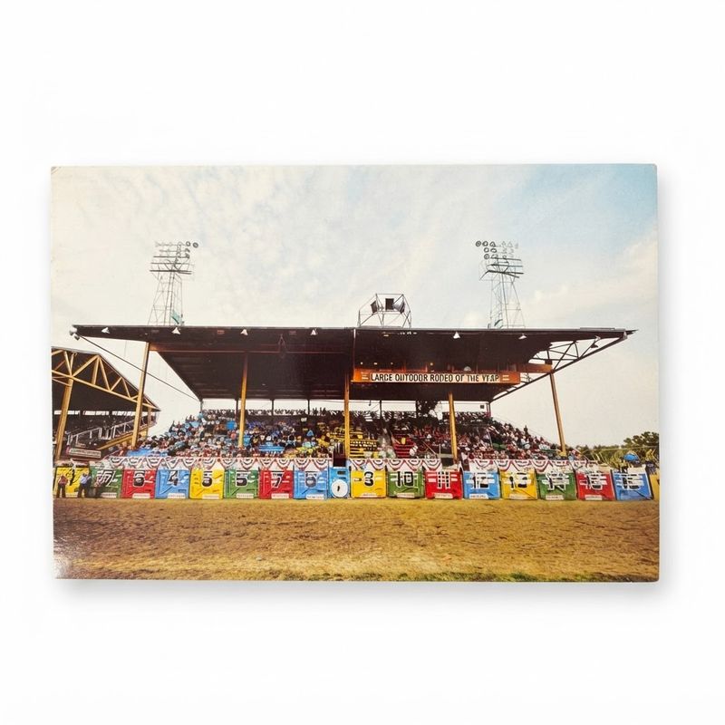 Pendleton Round-Up Chutes Postcard