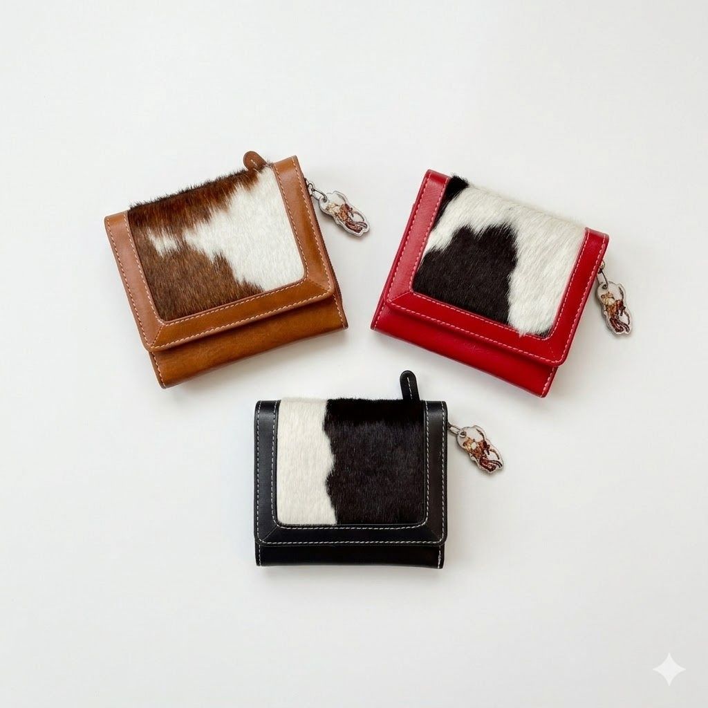 Pendleton Round-Up Hair On Trifold Wallet