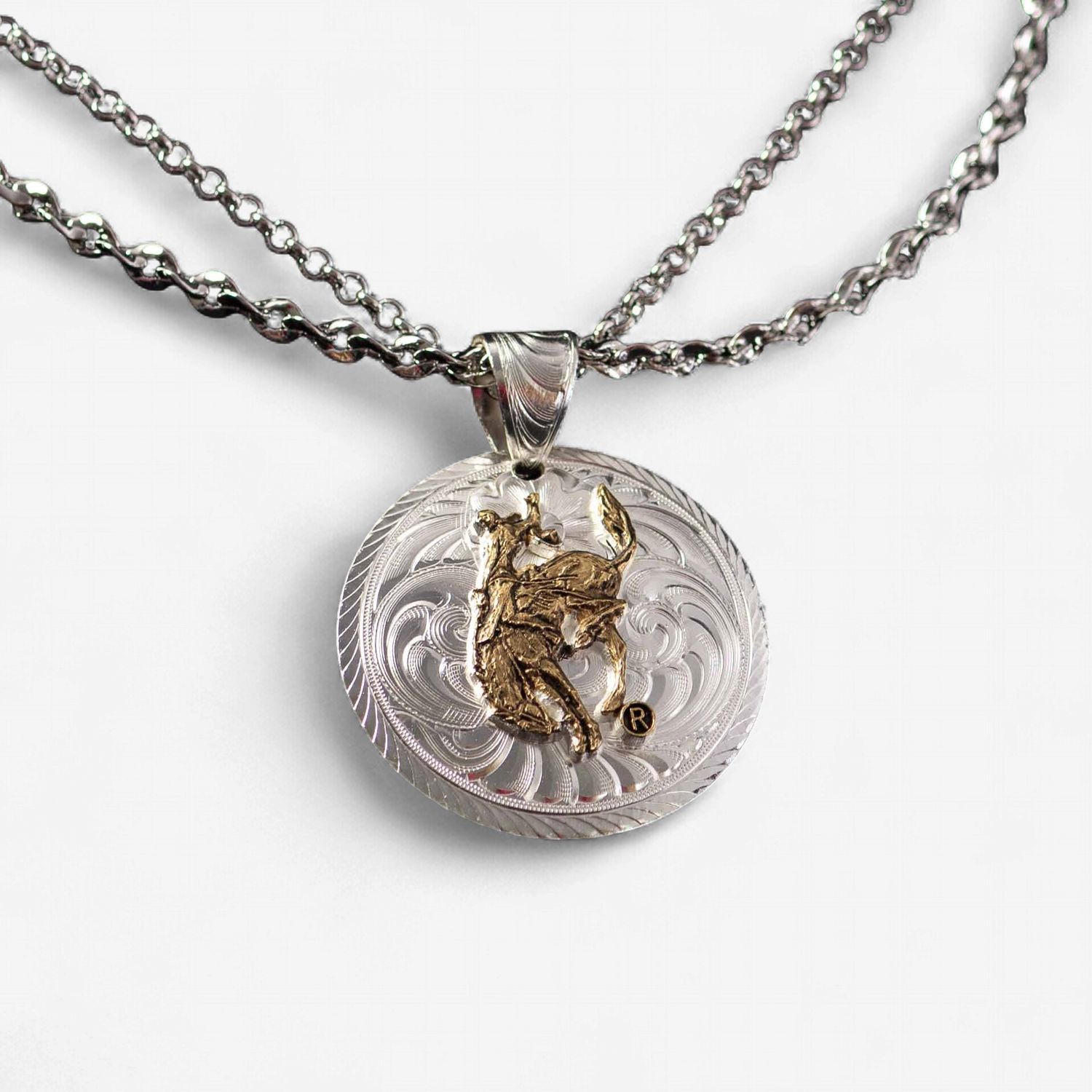Pendleton Round-Up Montana Silversmiths Concho Necklace