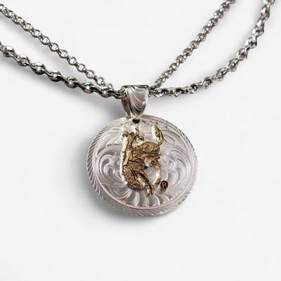Pendleton Round-Up Montana Silversmiths Concho Necklace