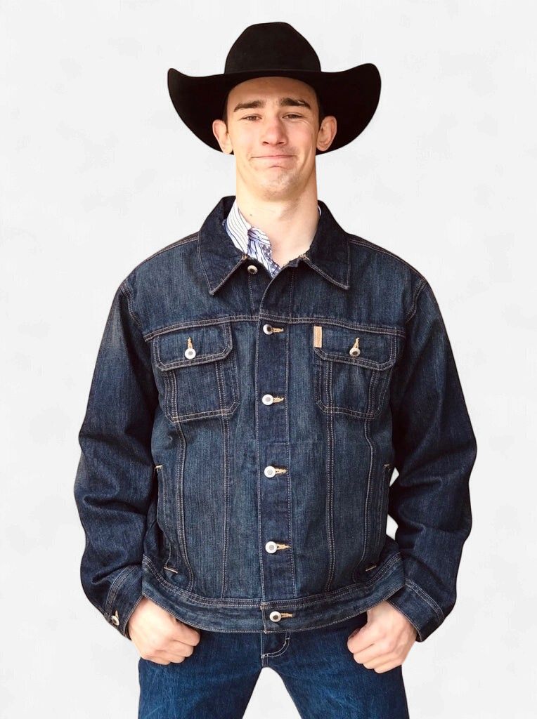 Men's Cinch Pendleton Round-Up Denim Jacket