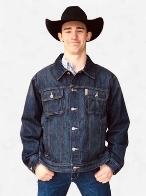 Men's Cinch Pendleton Round-Up Denim Jacket