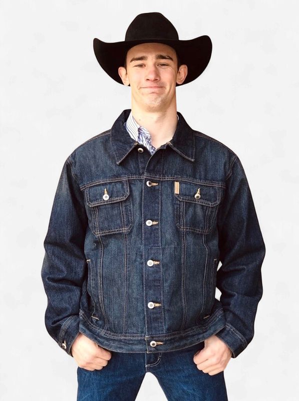 Men's Cinch Pendleton Round-Up Denim Jacket
