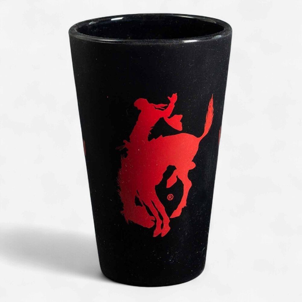 Black Pendleton Round-Up Silipint Glass