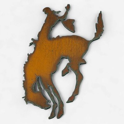 Pendleton Round-Up Metal Bucking Horse Magnet