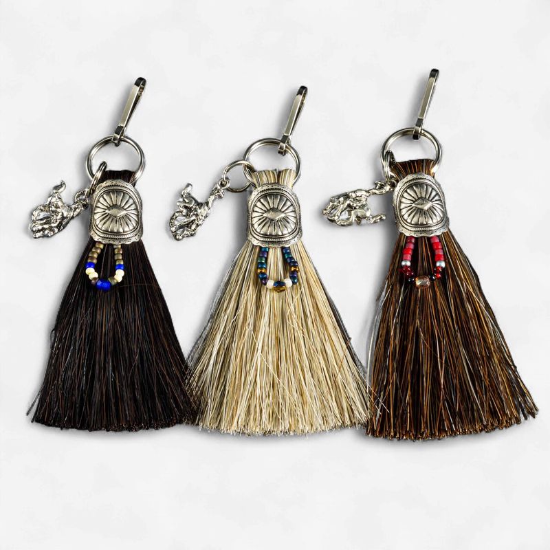 Pendleton Round-Up Horse Hair Zipper Pull