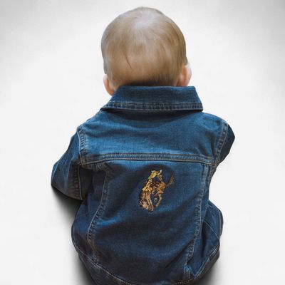 Infant Wrangler Pendleton Round-Up Denim Jacket