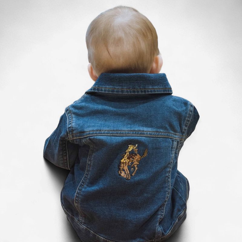 Infant Wrangler Pendleton Round-Up Denim Jacket