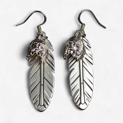 Happy Canyon Feather Earrings