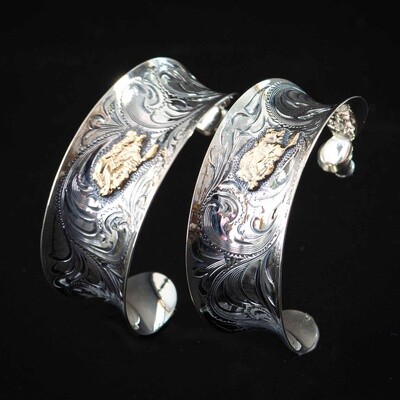 Pendleton Round-Up Vogt Royale Hoop Earrings