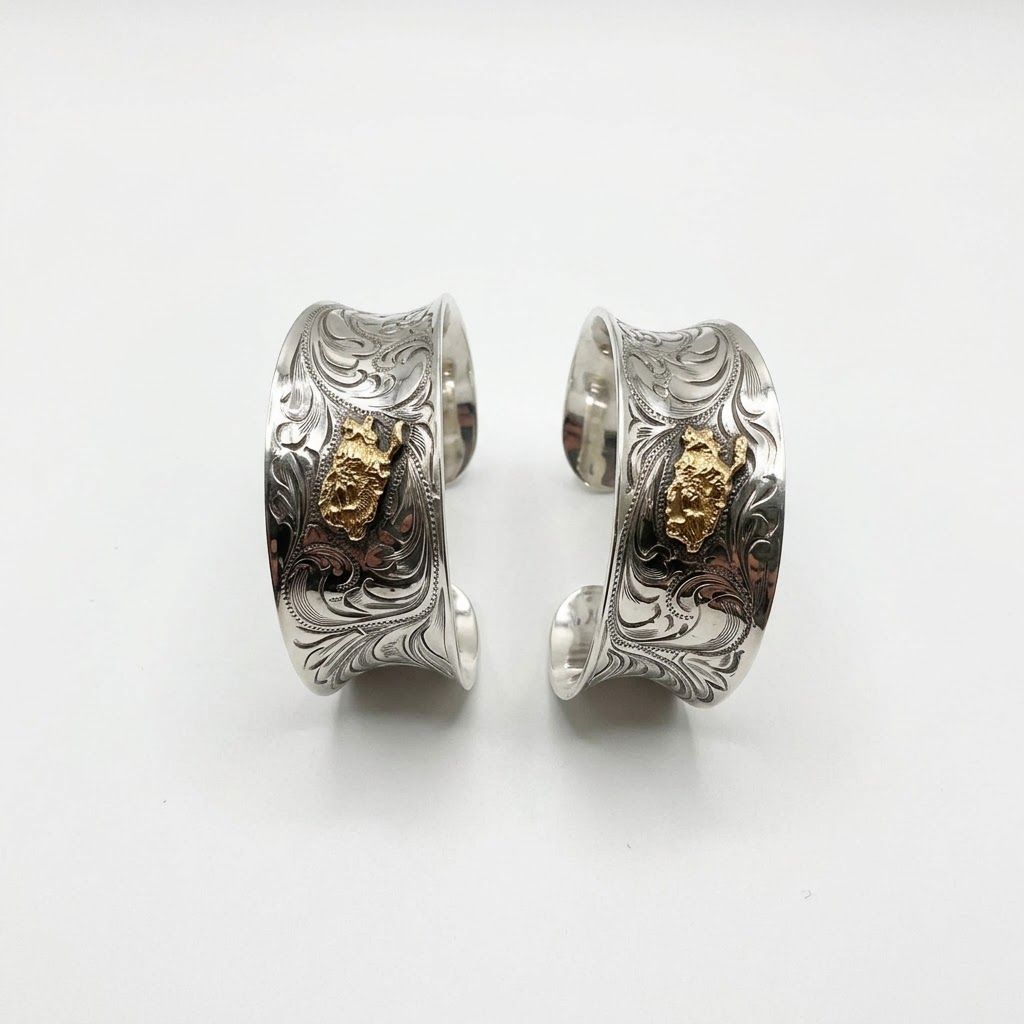 Pendleton Round-Up Vogt Royale Hoop Earrings