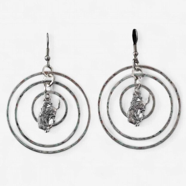 Pendleton Round-Up Vogt Compass Earrings