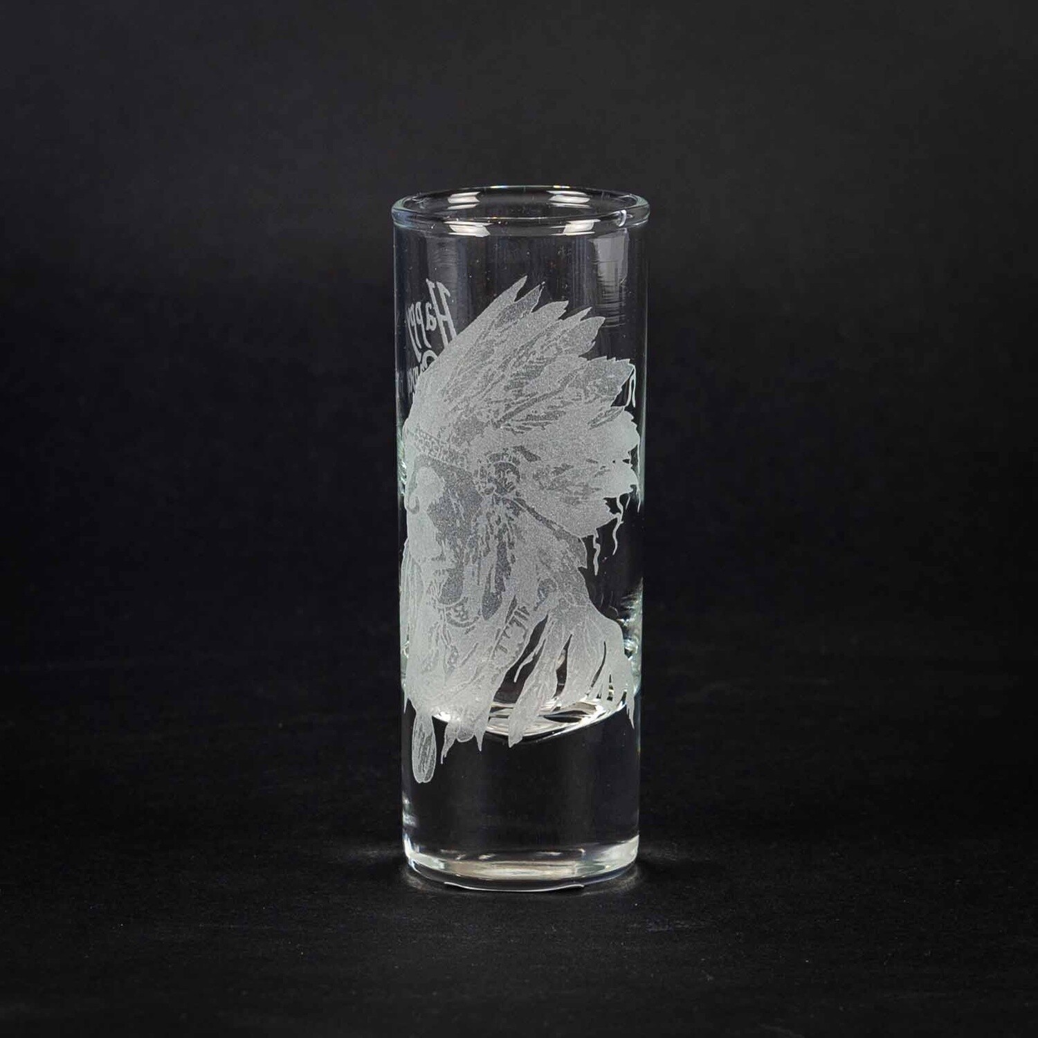 Happy Canyon Crystal Shot Glass