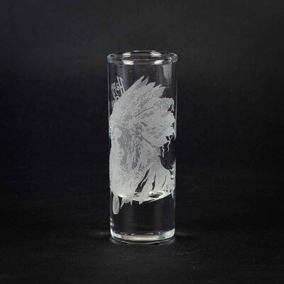 Happy Canyon Crystal Shot Glass