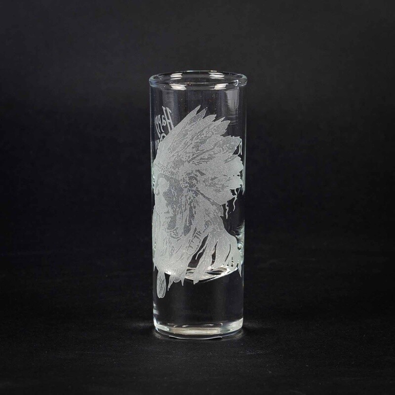 Happy Canyon Crystal Shot Glass