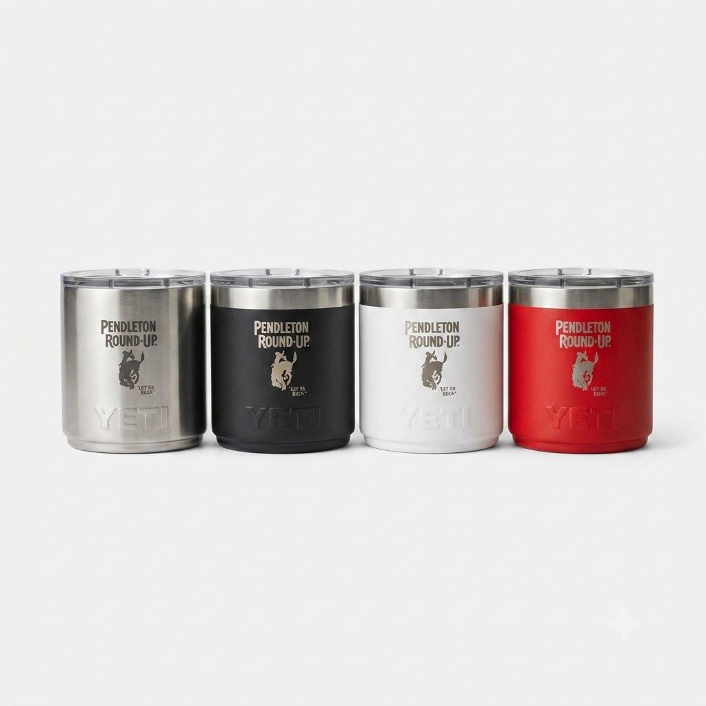 Pendleton Round-Up YETI 10oz Lowball w/ MagSlider Lid
