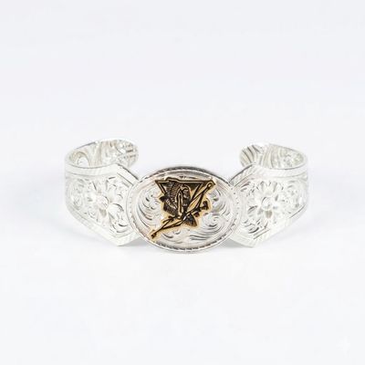 Happy Canyon Montana Silversmiths West Bound Small Cuff