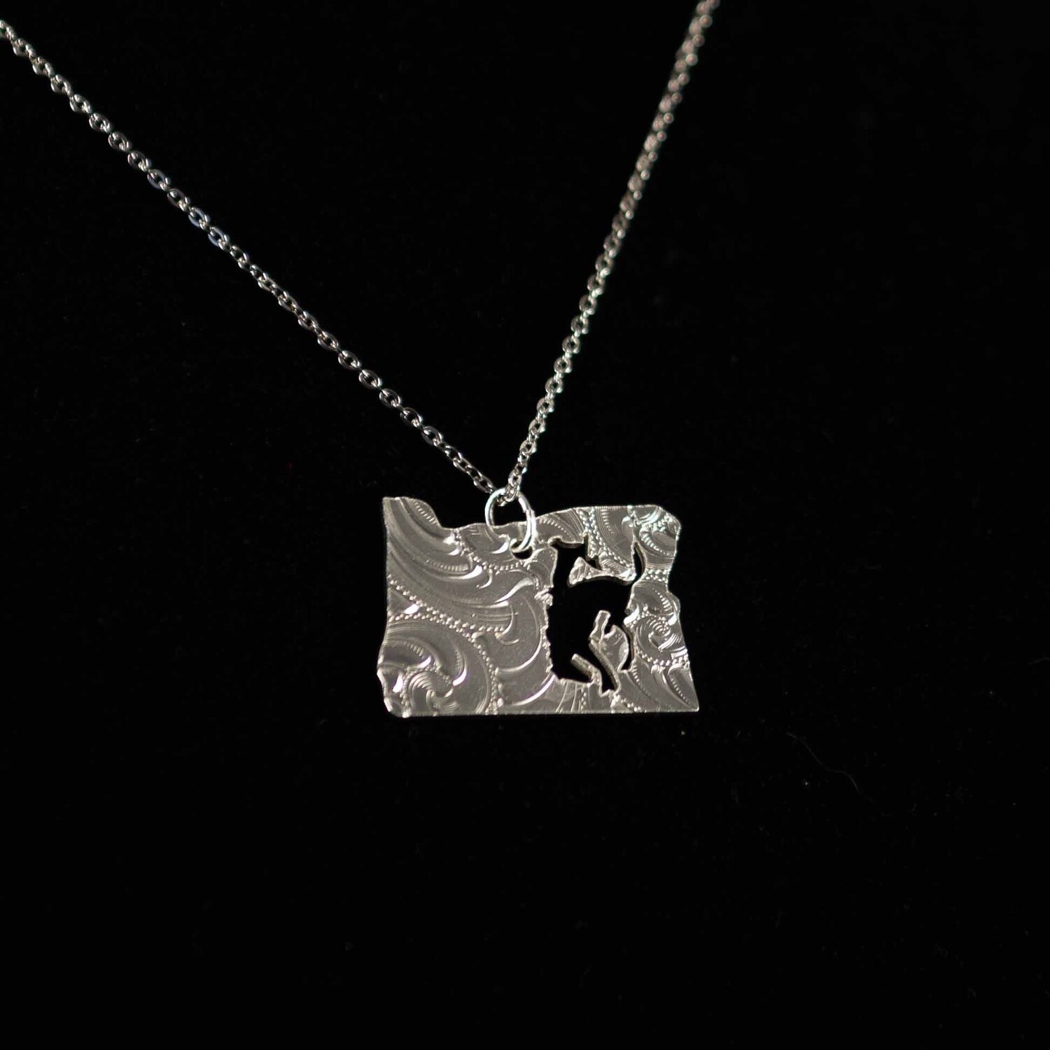 Pendleton Round-Up Montana Silversmiths Oregon Necklace
