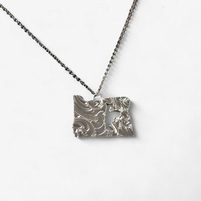 Pendleton Round-Up Montana Silversmiths Oregon Necklace