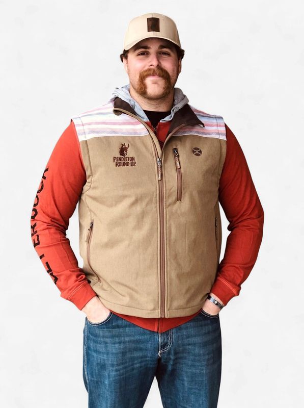 Men's Hooey Pendleton Round-Up Baja Jimmy Vest