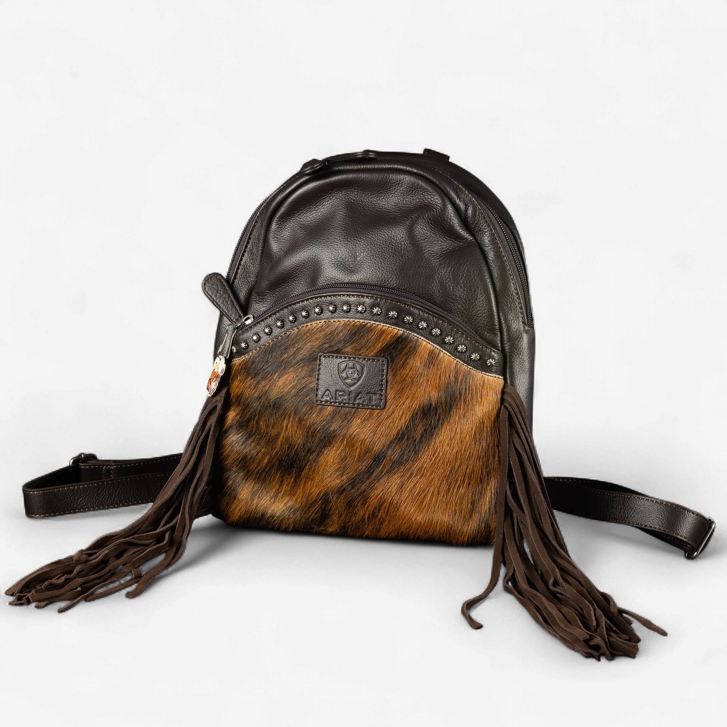 Pendleton Round-Up Ariat Hair On Backpack w/ Fringe