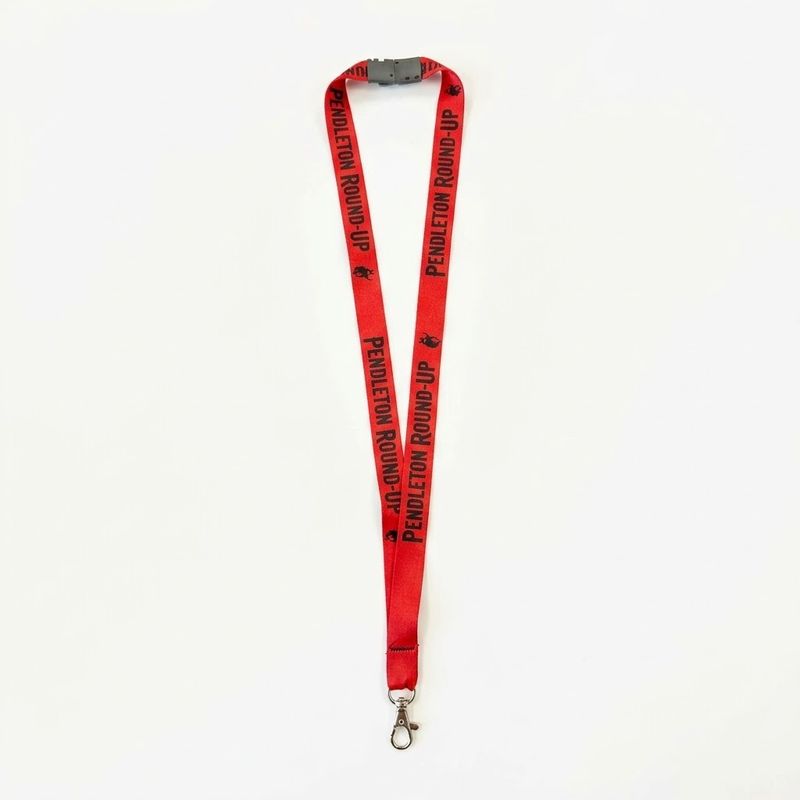 Red Pendleton Round-Up Lanyard