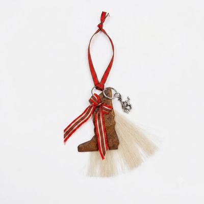 Pendleton Round-Up Horse Hair Boot Ornament