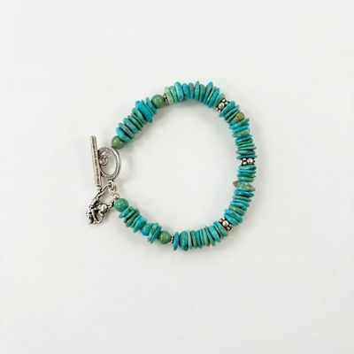 Pendleton Round-Up Turquoise Rondell Bracelet