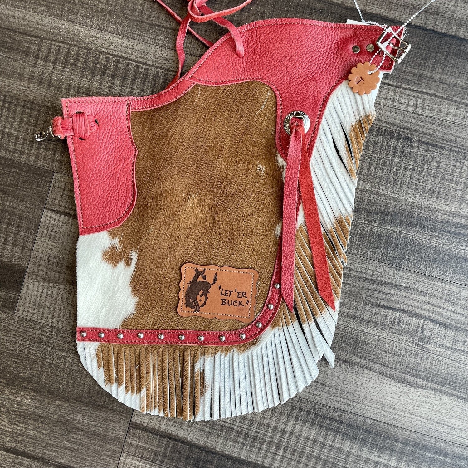 Kids Pendleton Round-Up Hair-On Leather Chinks