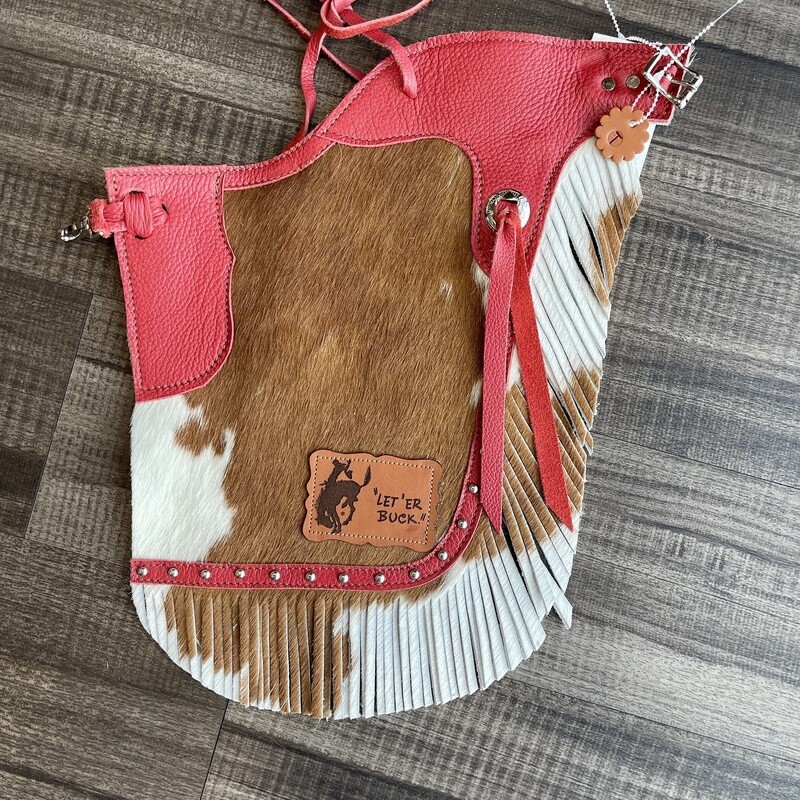 Kids Pendleton Round-Up Hair-On Leather Chinks