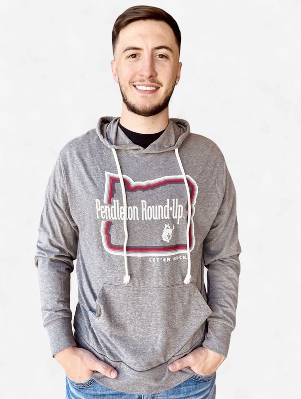 Men's Pendleton Round-Up Camaro Long Sleeve Hooded Tee