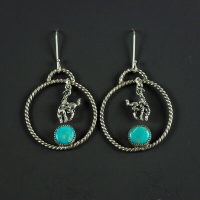 Pendleton Round-Up Rope Edge Earrings