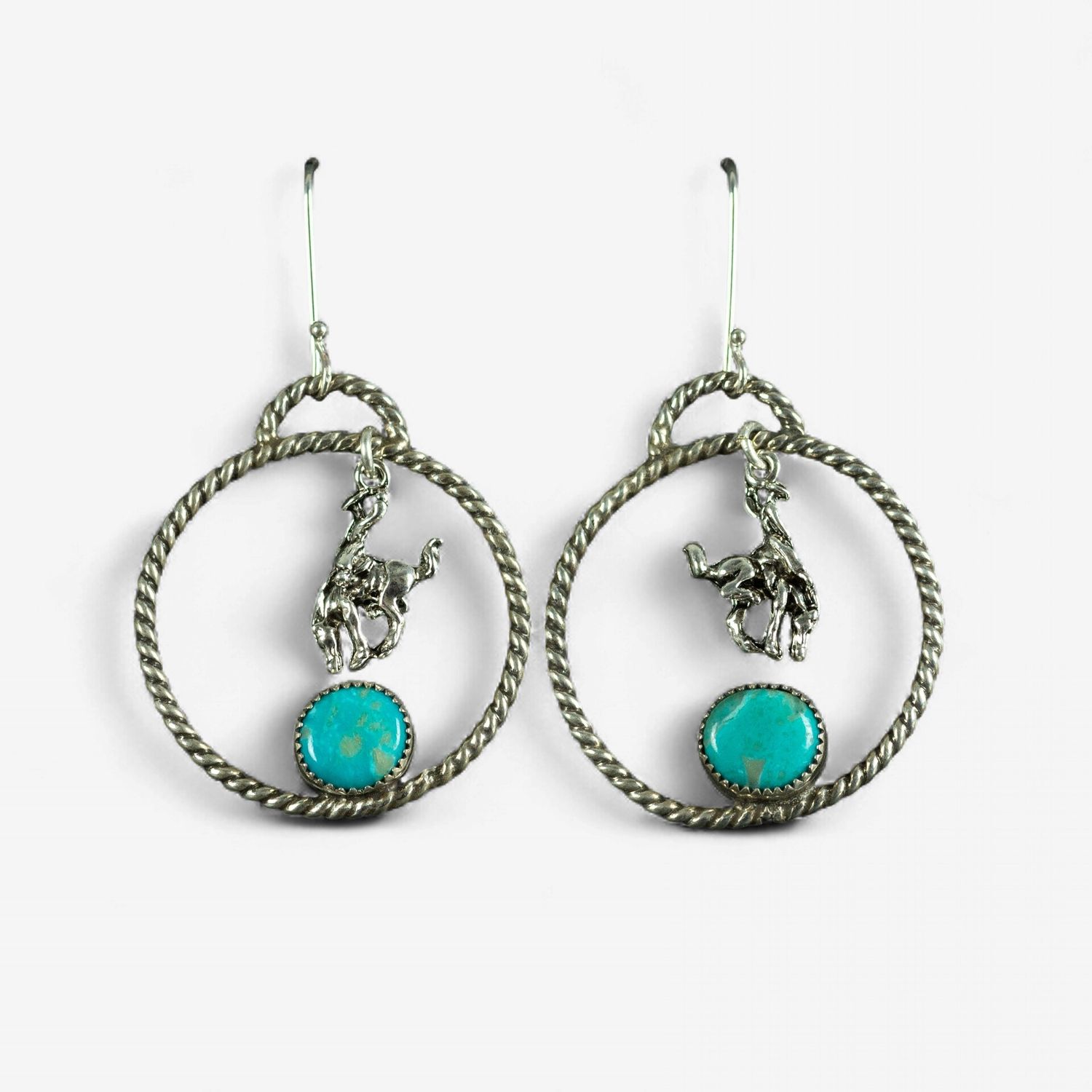Pendleton Round-Up Rope Edge Earrings