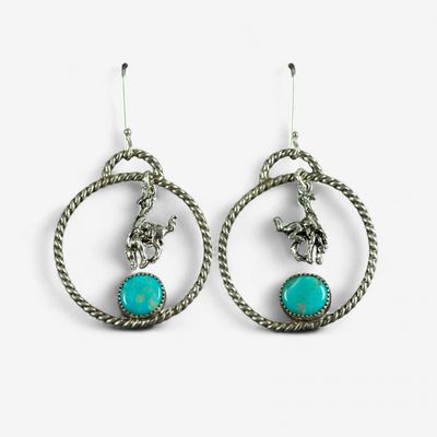 Pendleton Round-Up Rope Edge Earrings