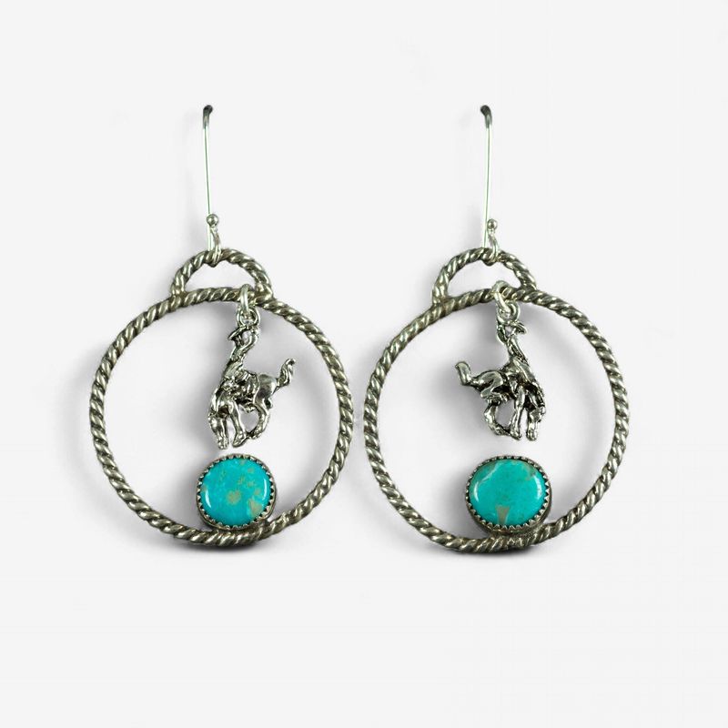 Pendleton Round-Up Rope Edge Earrings