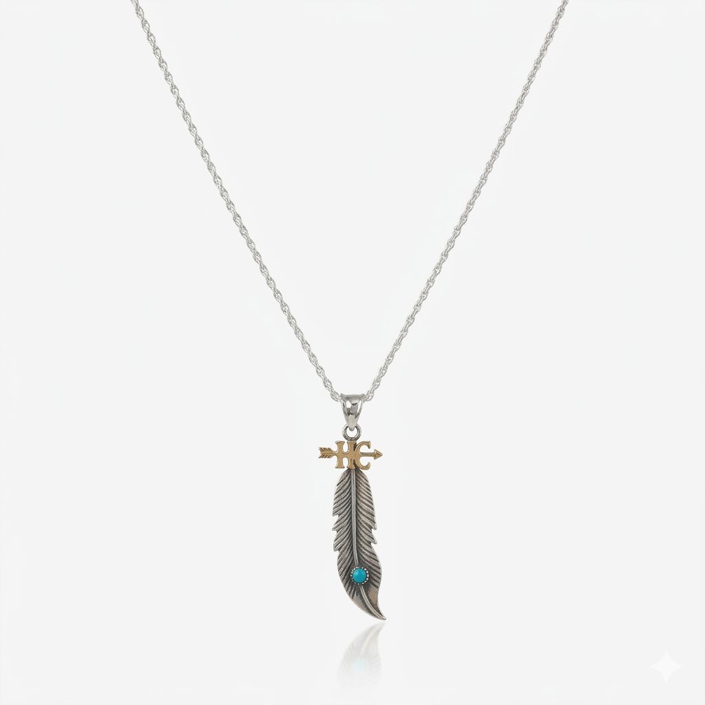 Happy Canyon Vogt Feather Necklace