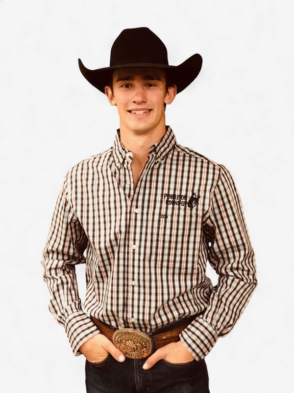 Men's Wrangler Pendleton Round-Up Plaid Long Sleeve Button Up