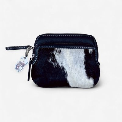 Pendleton Round-Up Black Hair on Coin Purse