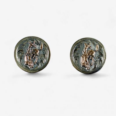 Pendleton Round-Up Vogt Annie Round Post Earrings