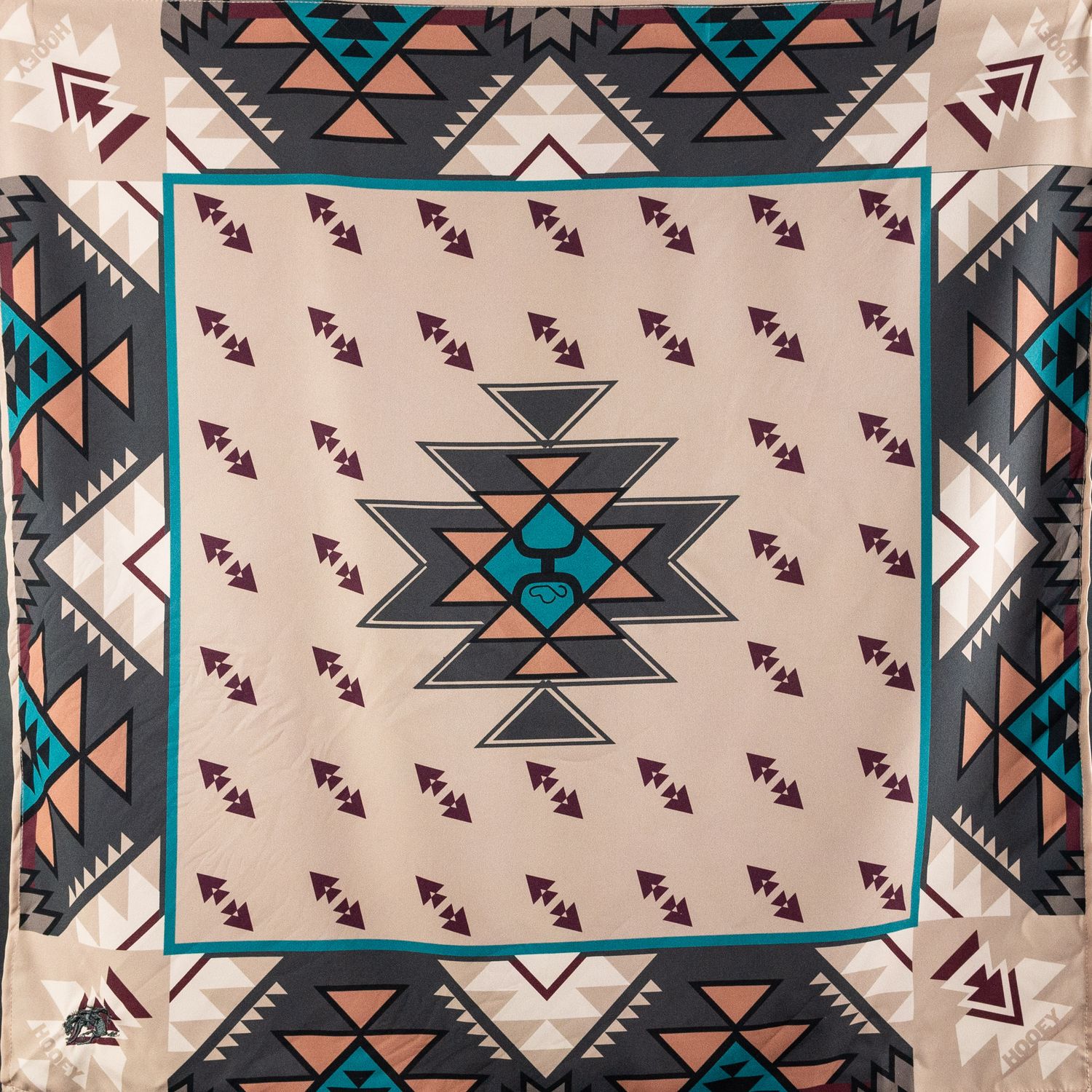 Hooey Pendleton Round-Up  Monterey Wild Rag, size: 26x26
