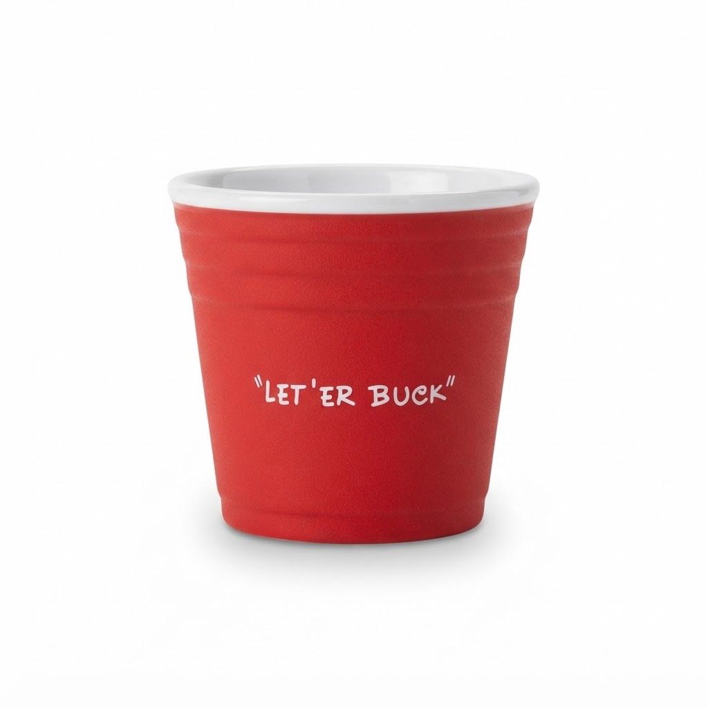 Pendleton Round-Up Reusable Red Solo Cup Shot Glass