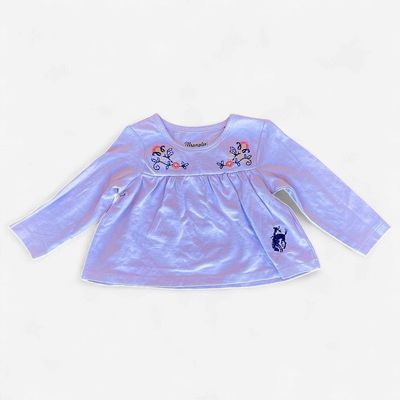 Infant Girls Wrangler Pendleton Round-Up Embroidered Long Sleeve Tee