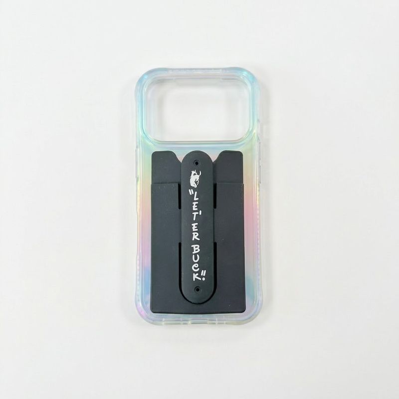 Pendleton Round-Up Black Silicone Phone Wallet