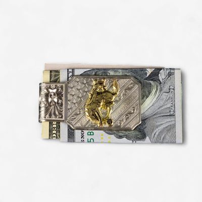 Pendleton Round-Up Montana Silversmiths Stars &amp; Stripes Money Clip